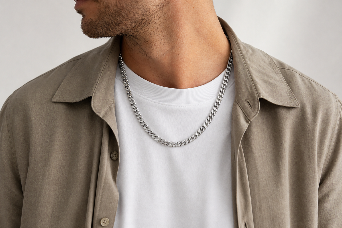 How to Style a Cuban Link Chain for Everyday Wear