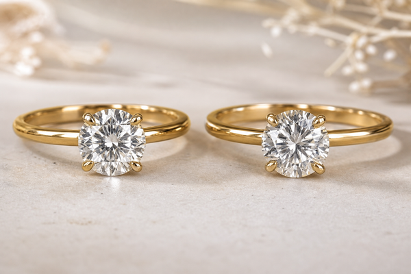 Natural Diamonds vs Lab Diamonds for Engagement Rings