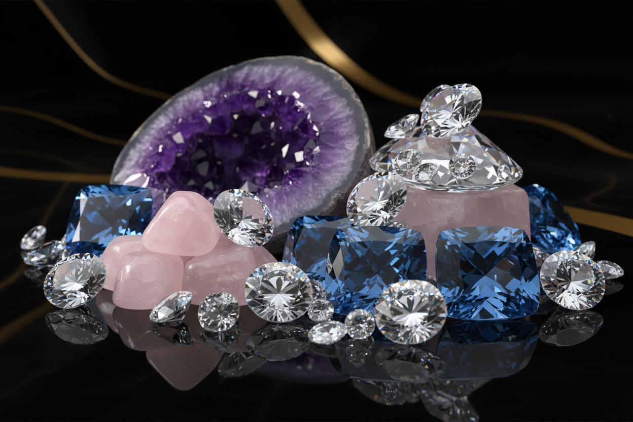 Decorative precious Crystals