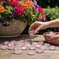 Natural Rose Quartz Hearts - La Maison Val D'or