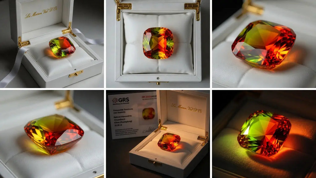 Natural Alexandrite 32.92ct La Maison Val D'or