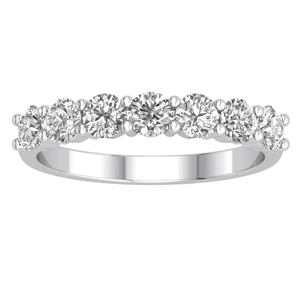 9K Gold Lab Diamond Band - La Maison Val D'or