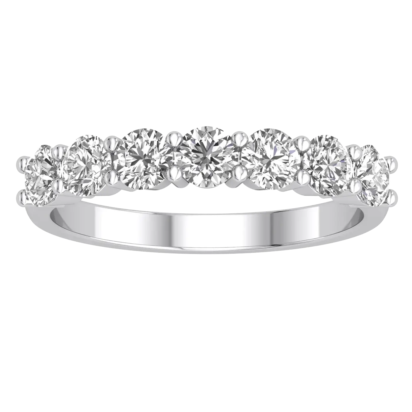 9K Gold Lab Diamond Band - La Maison Val D'or