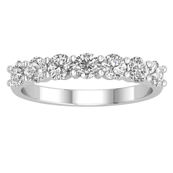 9K Gold Lab Diamond Band - La Maison Val D'or