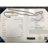 40ct Lab Diamond Tennis Necklace - La Maison Val D'or