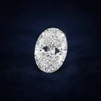 Oval 3.01 D VS1 for GIA Certified Lab-Grown Loose Diamond for Engagement Rings and Fine Jewelry La Maison Val D'or