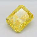 11.08 Carat Fancy Vivid Yellow Radiant Shape Lab Grown Diamond VS Clarity IGI Certified Loose Diamond for Jewelry Making La Maison Val D'or