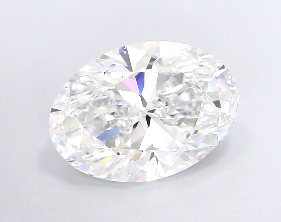 Oval 3.01 D VS1 for GIA Certified Lab-Grown Loose Diamond for Engagement Rings and Fine Jewelry La Maison Val D'or
