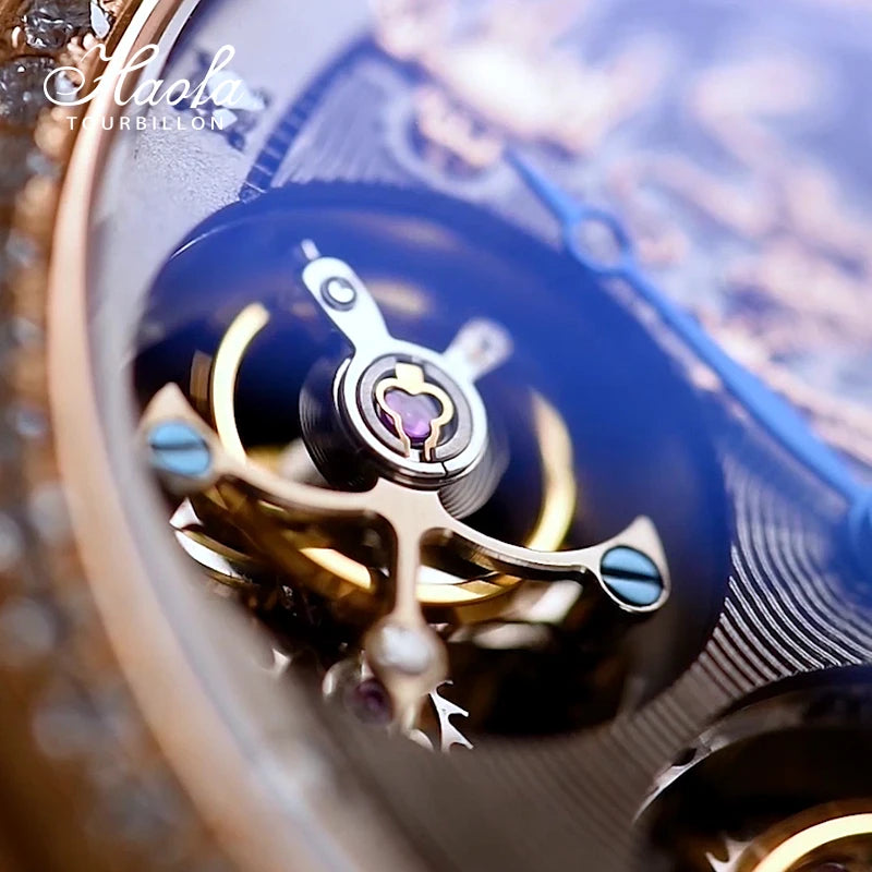 18K Gold Double Tourbillon Watch
