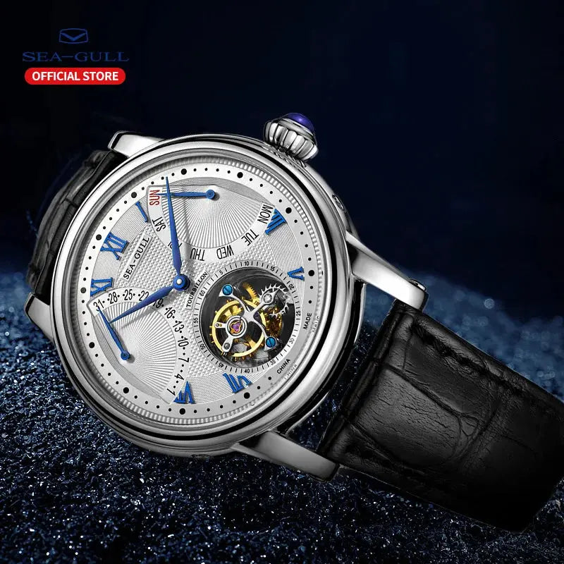 Sea-Gull Sapphire Tourbillon Watch - La Maison Val D'or