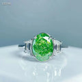 Natural Green Diamond Ring - La Maison Val D'or