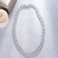 14K Moissanite Cuban Chain - La Maison Val D'or