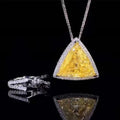 10.35ct Yellow Diamond Set - La Maison Val D'or