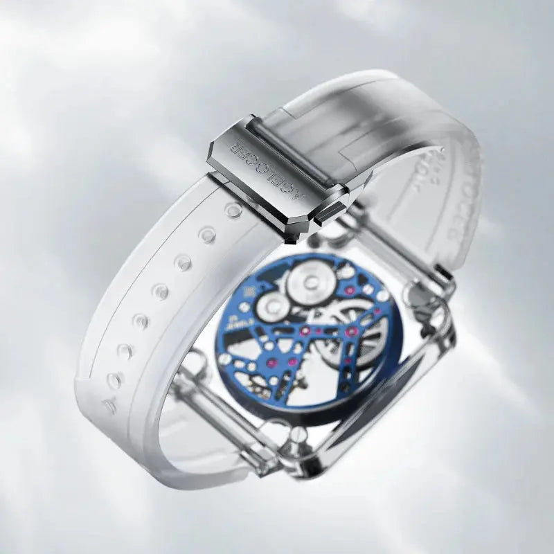Sapphire Tourbillon Skeleton Watch - La Maison Val D'or