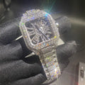 Moissanite Iced Men's Watch - La Maison Val D'or