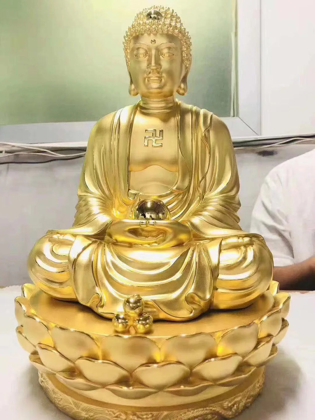 Custom Gold Buddha Statue