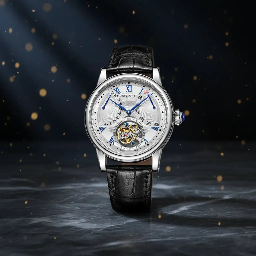 Sea-Gull Sapphire Tourbillon Watch La Maison Val D'or