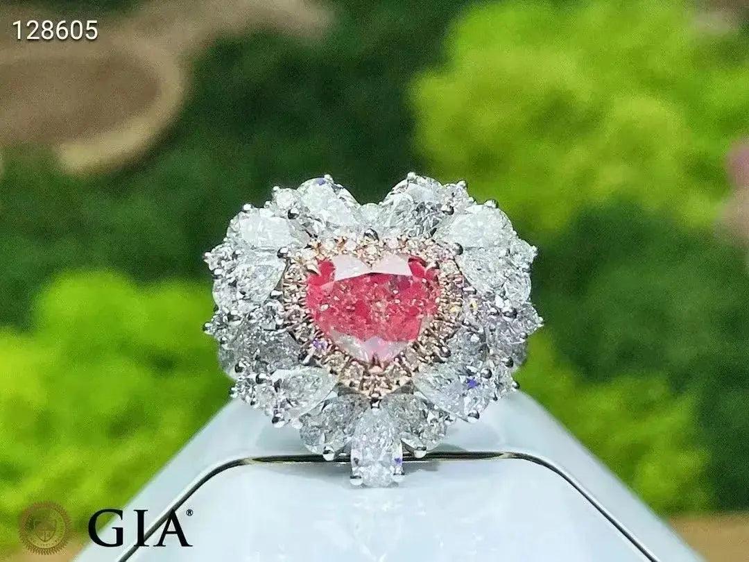 1.51ct Pink Diamond Ring - La Maison Val D'or