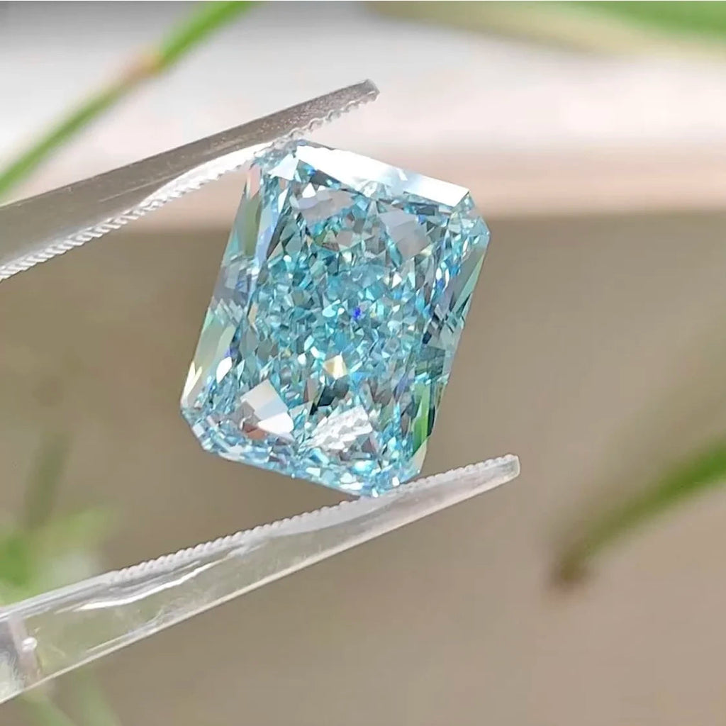 IGI Certified Diamond Lab Grown Diamond Color 9.08CT VS Fancy Shape Radiant Cut CVD Lab Grown Loose Diamond La Maison Val D'or