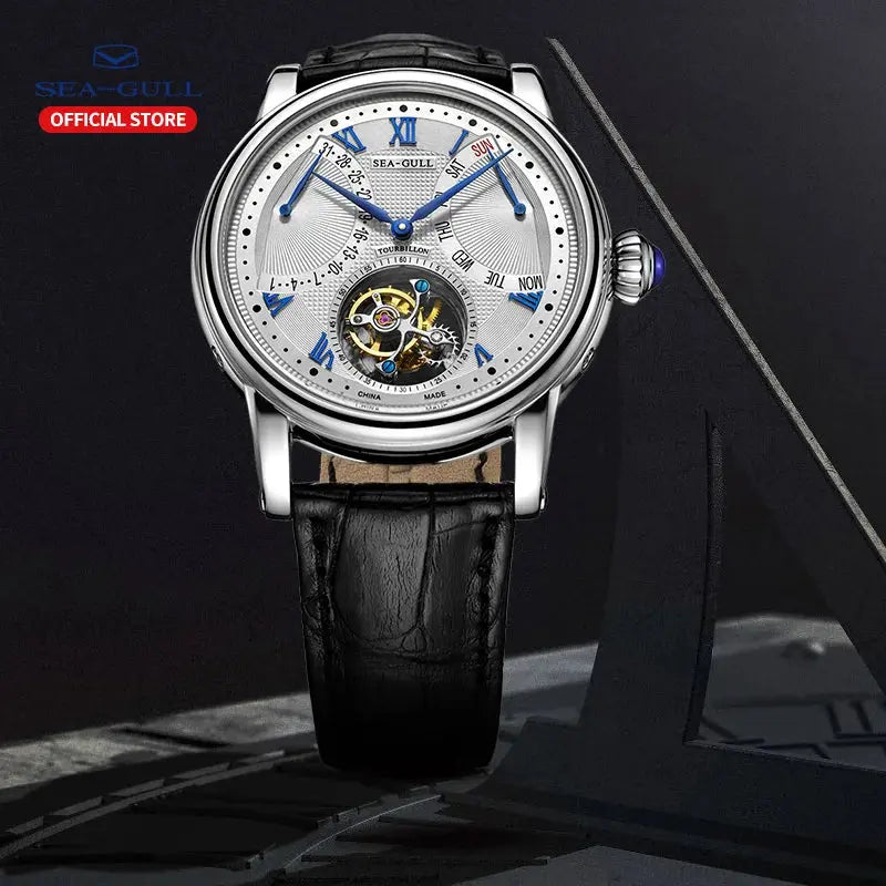Sea-Gull Sapphire Tourbillon Watch - La Maison Val D'or