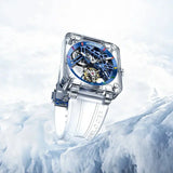 Sapphire Tourbillon Skeleton Watch La Maison Val D'or