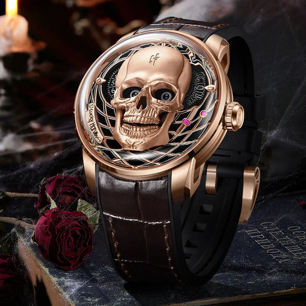 Skeleton Automatic Men's Watch La Maison Val D'or
