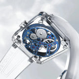 Sapphire Tourbillon Skeleton Watch La Maison Val D'or