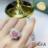 1.51ct Pink Diamond Ring - La Maison Val D'or