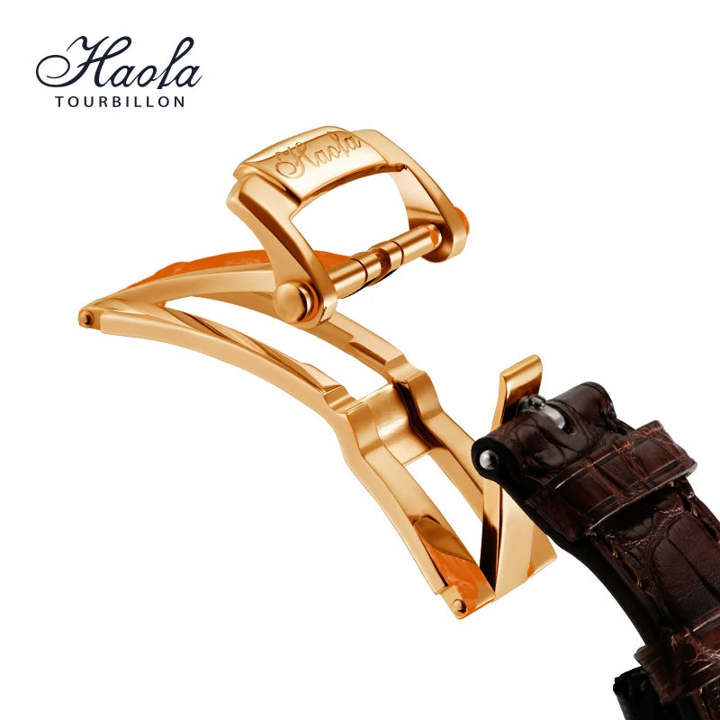 18K Gold Double Tourbillon Watch