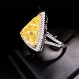 10.35ct Yellow Diamond Set - La Maison Val D'or