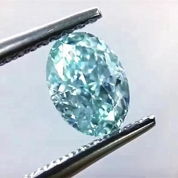 1.01ct Natural Blue-Green Diamond - La Maison Val D'or