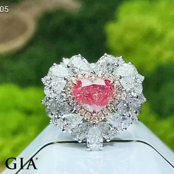 1.51ct Pink Diamond Ring - La Maison Val D'or