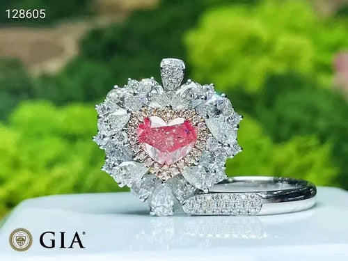 1.51ct Pink Diamond Ring - La Maison Val D'or