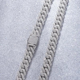 14K Moissanite Cuban Chain - La Maison Val D'or