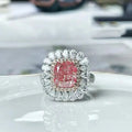 3.36CT Pink Diamond Ring - La Maison Val D'or