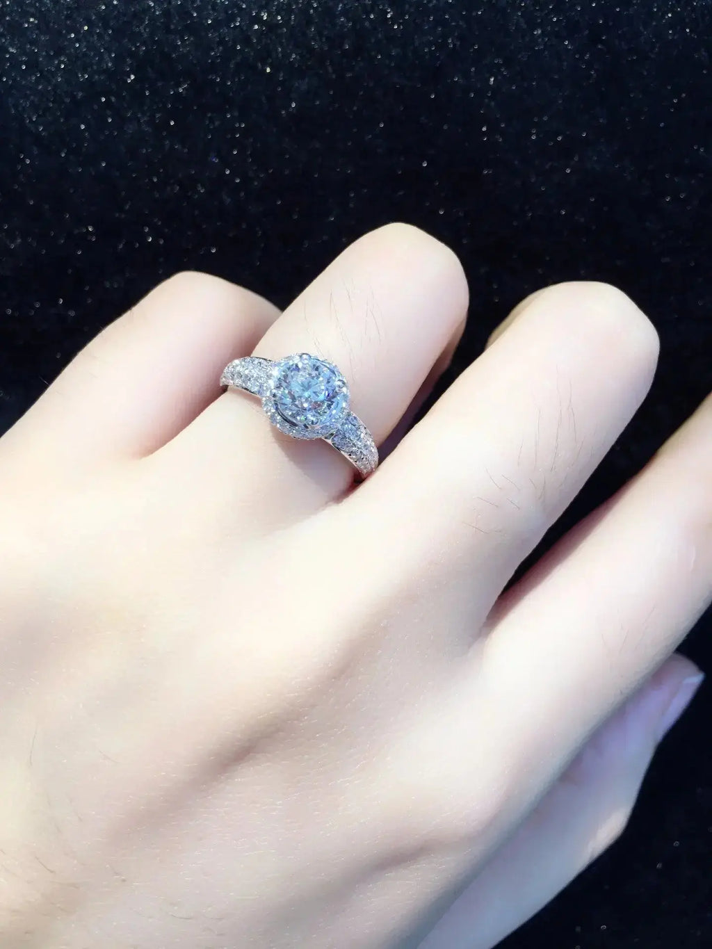 18K Gold Diamond Ring 1.524ct - La Maison Val D'or