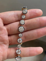 Custom 14K Lab Diamond Bracelet - La Maison Val D'or