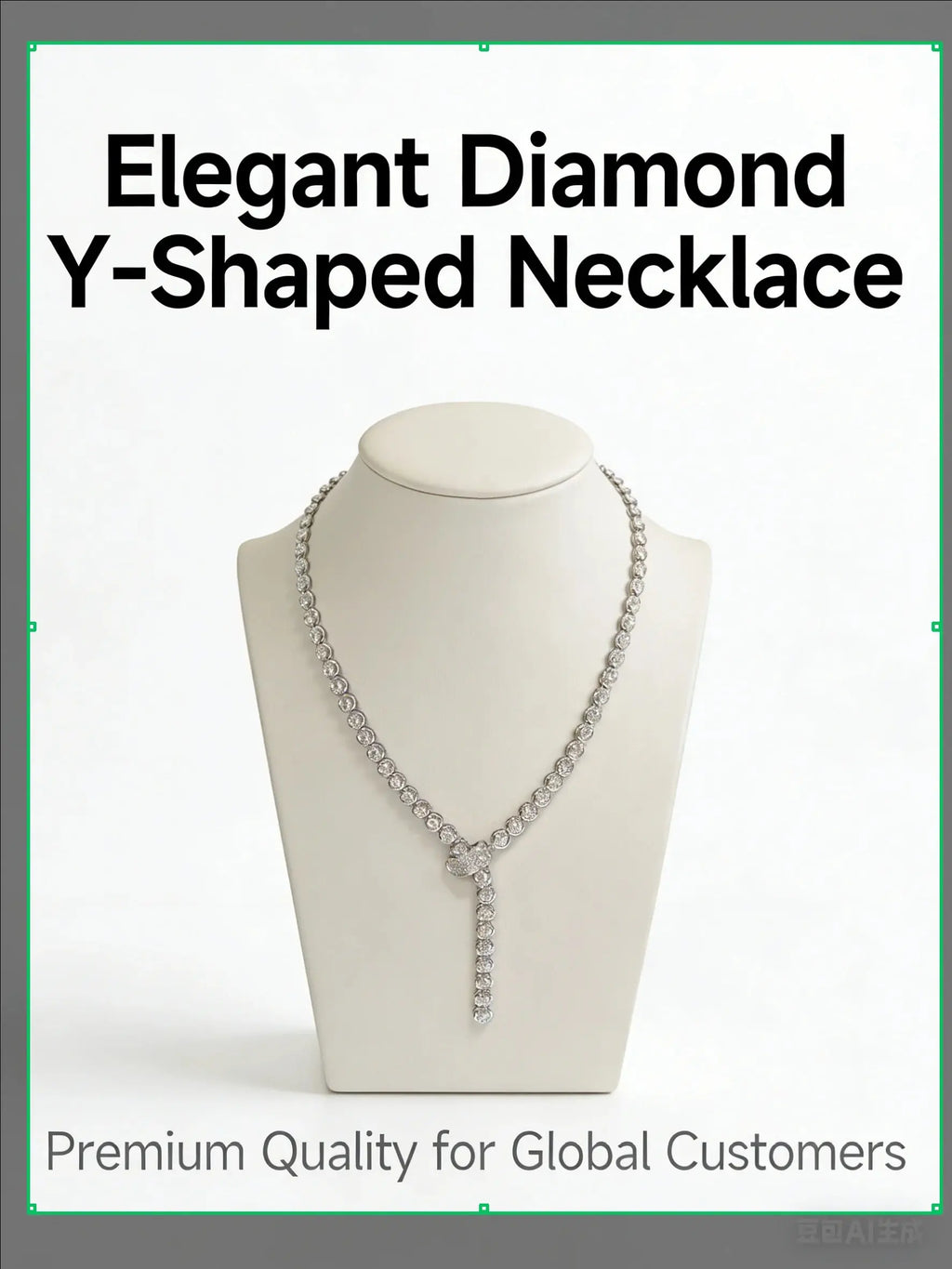 10.7ct Lab Diamond Necklace - La Maison Val D'or