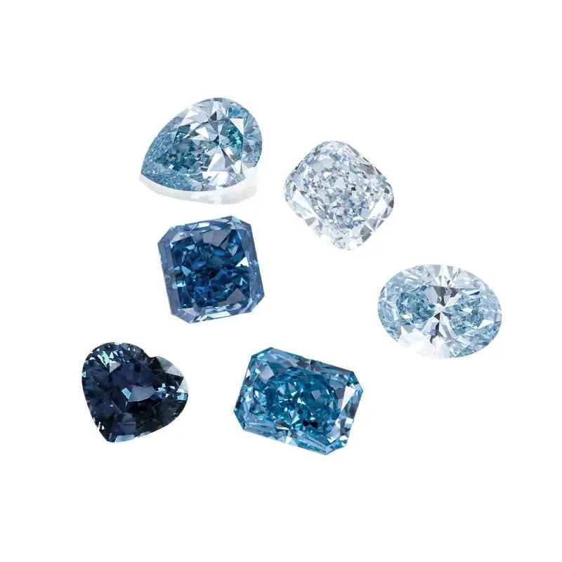 IGI Fancy Blue Lab Diamond - La Maison Val D'or