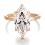 11 CT Marquise Lab Diamond Ring - La Maison Val D'or