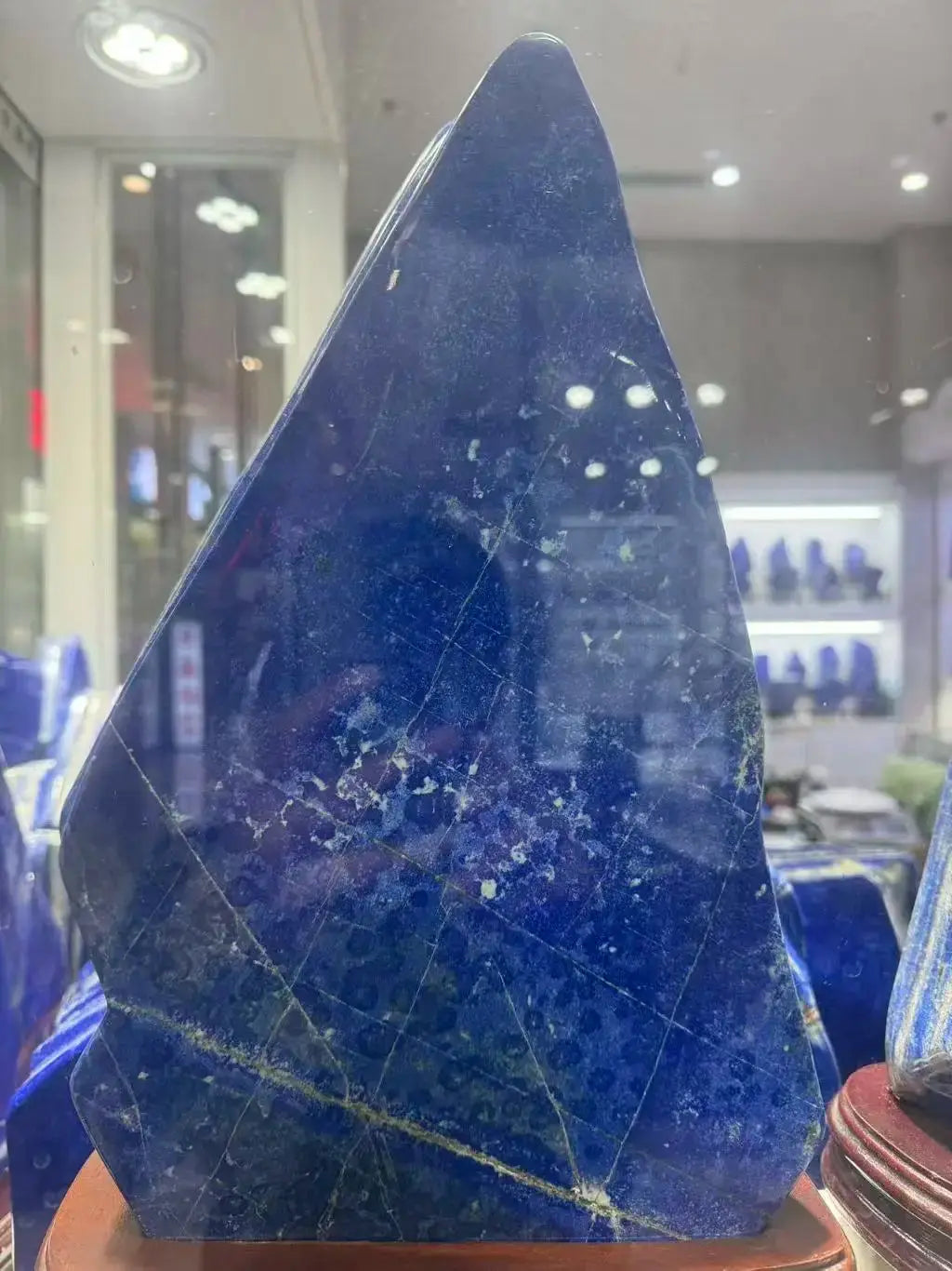Polished Lapis Lazuli Sculpture - La Maison Val D'or