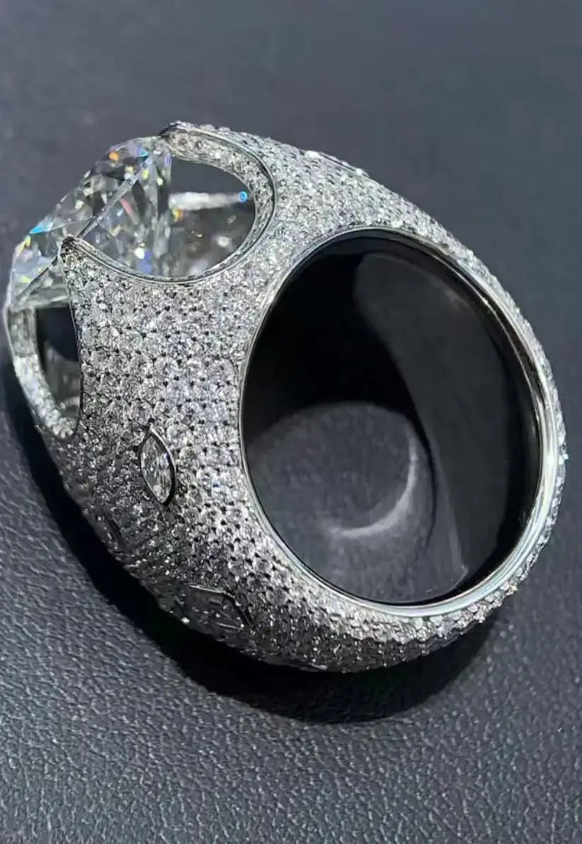 5CT Lab Diamond Men's Ring - La Maison Val D'or