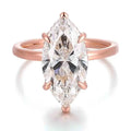 11 CT Marquise Lab Diamond Ring - La Maison Val D'or
