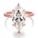 11 CT Marquise Lab Diamond Ring - La Maison Val D'or