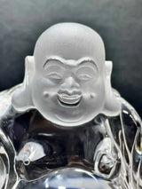 45cm White Crystal Buddha - La Maison Val D'or