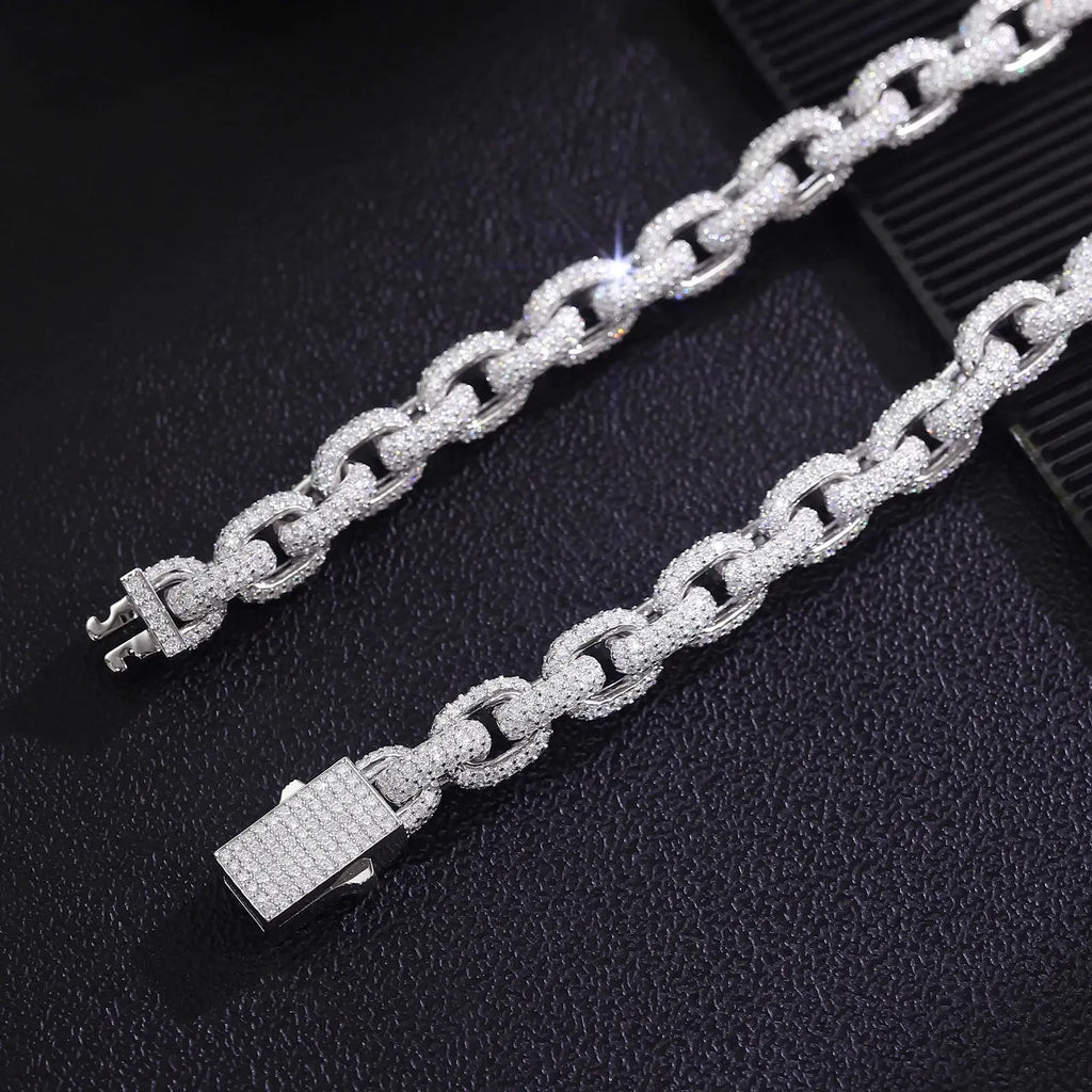 9mm Lab Diamond Cuban Chain - La Maison Val D'or