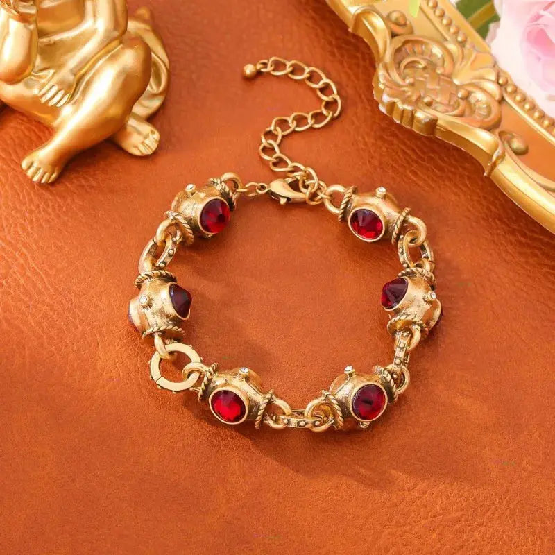 Vintage Turquoise Bracelet - La Maison Val D'or