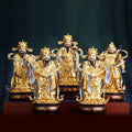 48cm Gold-Plated Wu Lu Statue