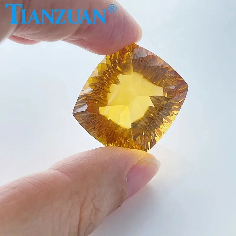55.7ct Certified Citrine - La Maison Val D'or