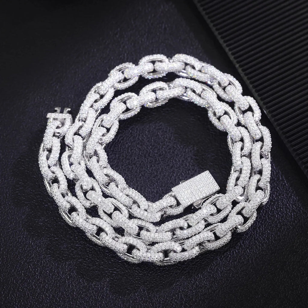 9mm Lab Diamond Cuban Chain - La Maison Val D'or